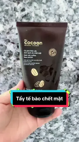 Muốn dưỡng da mau sáng thì nên tẩy tế bào chết nha mấy chị em mình. Tẩy tế bào chết nhà Cocoon này rất an toàn lành tính phù hợp với chị em mình lắm.#cocoon#cocotebaochet #taytebaochetcaphe #taytebaochetcocoon  #taytebaochetmat 