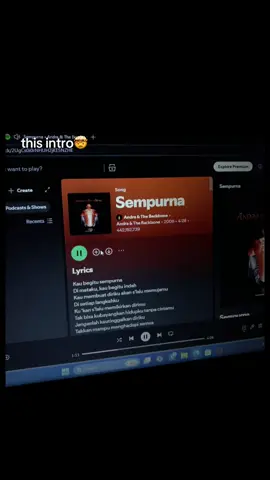 🤯 #andrathebackbone #sempurna #fyp #introsempurna 