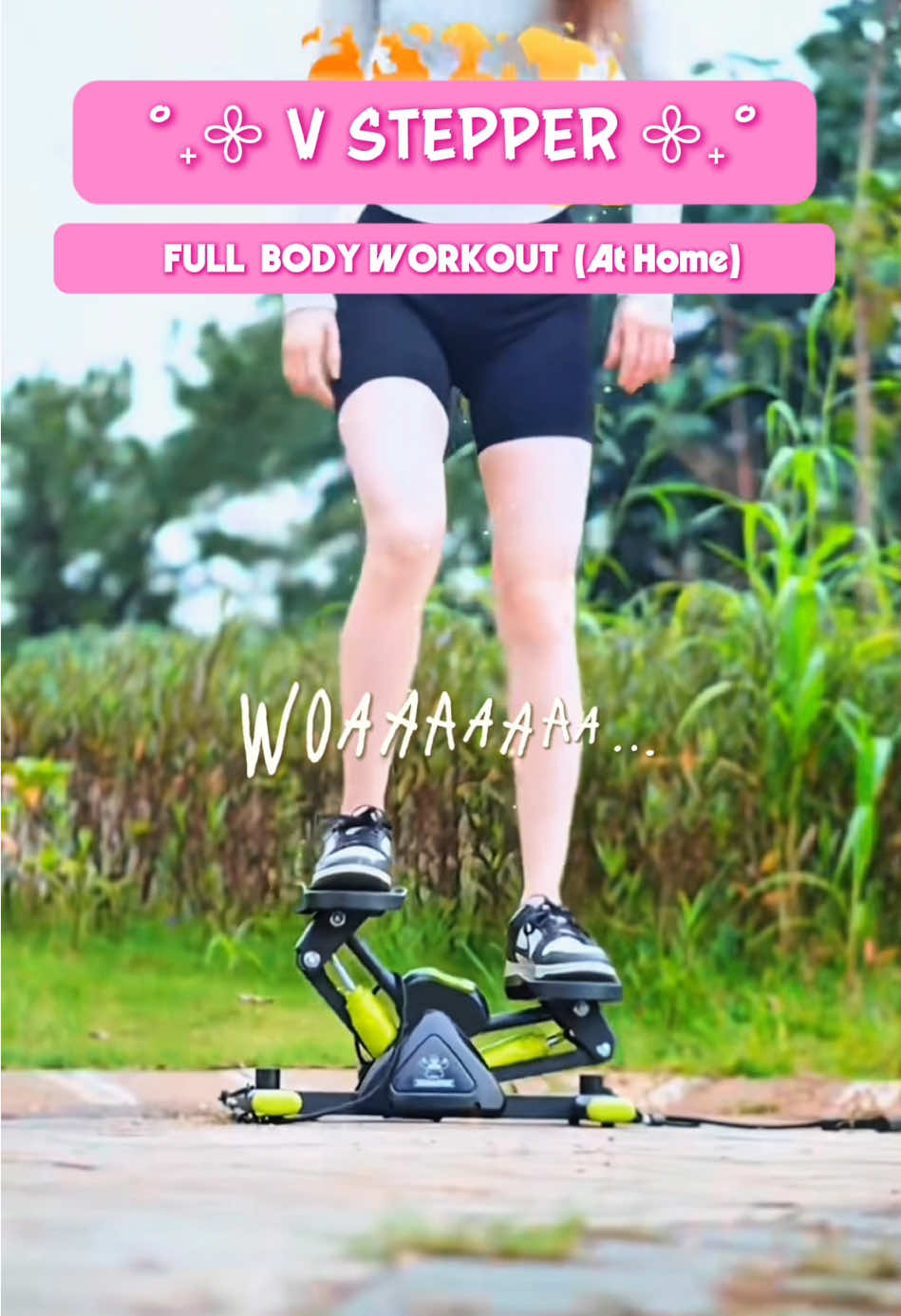 V - Stepper 𓍢ִ✧ Alat olahraga full body workout yang bisa bakar kalori sekaligus melatih otot. Bisa digunakan hingga berat badan 250Kg #stepper #VStepperWorkout #RekomendasiStepper #Cardio #PromoGuncang99 