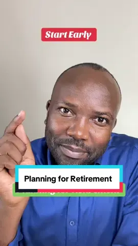 Planning for Retirement  It’s far better to start to plan for Retirement as Early as possible, and there has never been a better day to start than today #nawotamatia #fyp #investing #retirement #retirementplanning 