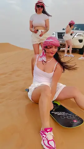 Hot Arabic girl on sand dunes  #arabic #foryou #popular #beauty @tiktok creators 