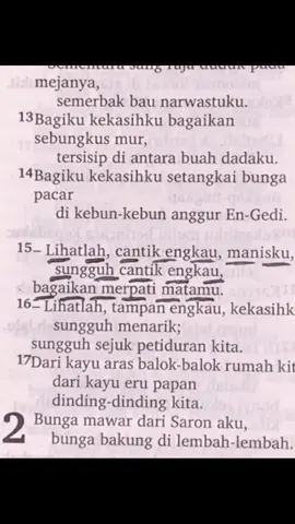 Aku kuat karena Tuhan, aku lemah karena senyummu#fypシ゚#ayatalkitab#kidungagung1ayat15#fypシ゚#kristen#ayatalkitab#