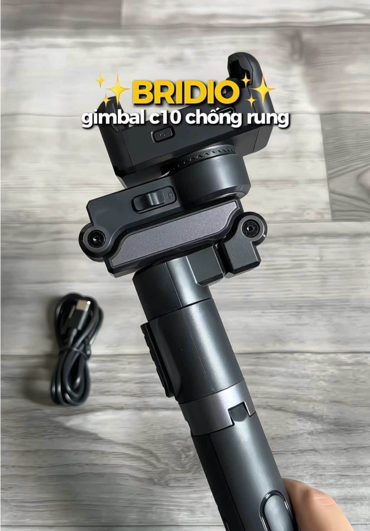 không có 💵💰 mua pocket 3 nên là dùng em này là chân ái rồi 🤩😭✨ #gimbal #bridio #gimbalchongrung 