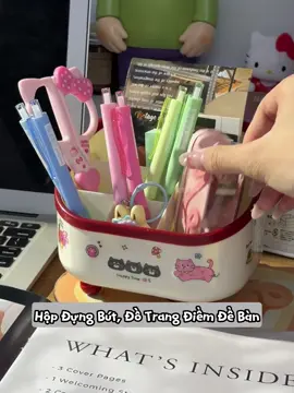 Hộp Đựng Bút, Đồ Trang Điểm Để Bàn Đa Năng #dodungtienich #hopdungbut #hopdungdotrangdiem #hopdungdo 