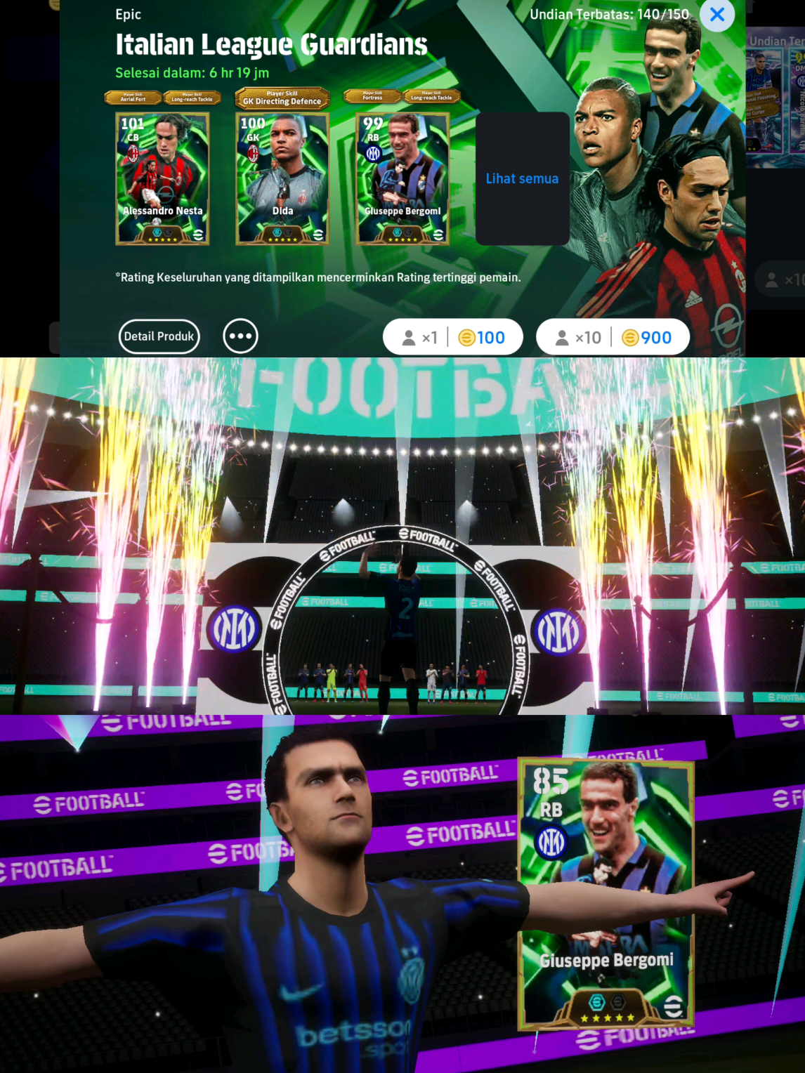 Hiburan. Gimana gacha kalian dapat siapa ? Trik 4.2.2 K. kenedi Gila kali triknya..  trik untuk di coba ya guys bukan udah pasti dapat, sebagai yg sering gacha kami bosan juga kalo ga pake trik jadi ini untuk sebuah pembuktian saja.  #efootball2026 #gacha #trick #konami #bergomi 