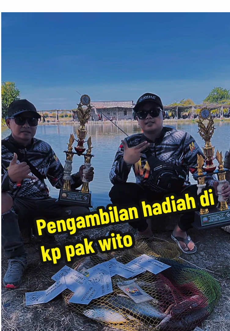 Edisi pengambilan hadiah bosku di kp pak wito, event patinan 😁 coba coba bosku 🤣#mancing #rilisanlele #galatama #mancingmania #mancingbareng @PHK_JOMBANG 