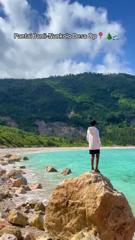Tidak bosan2 lihat ini pantai , berasa kaya lagi berlibur di Luar Negeri 🌊🤩 #nttpride🏝🔥 #traveltiktok #traveling 