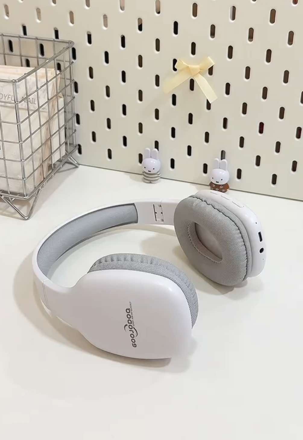 Goojodoq 🎧🤍 #goojodoq #goojodoqheadphones #หูฟังแบบครอบหู #หูฟังไร้สาย #หูฟังบลูทูธ 