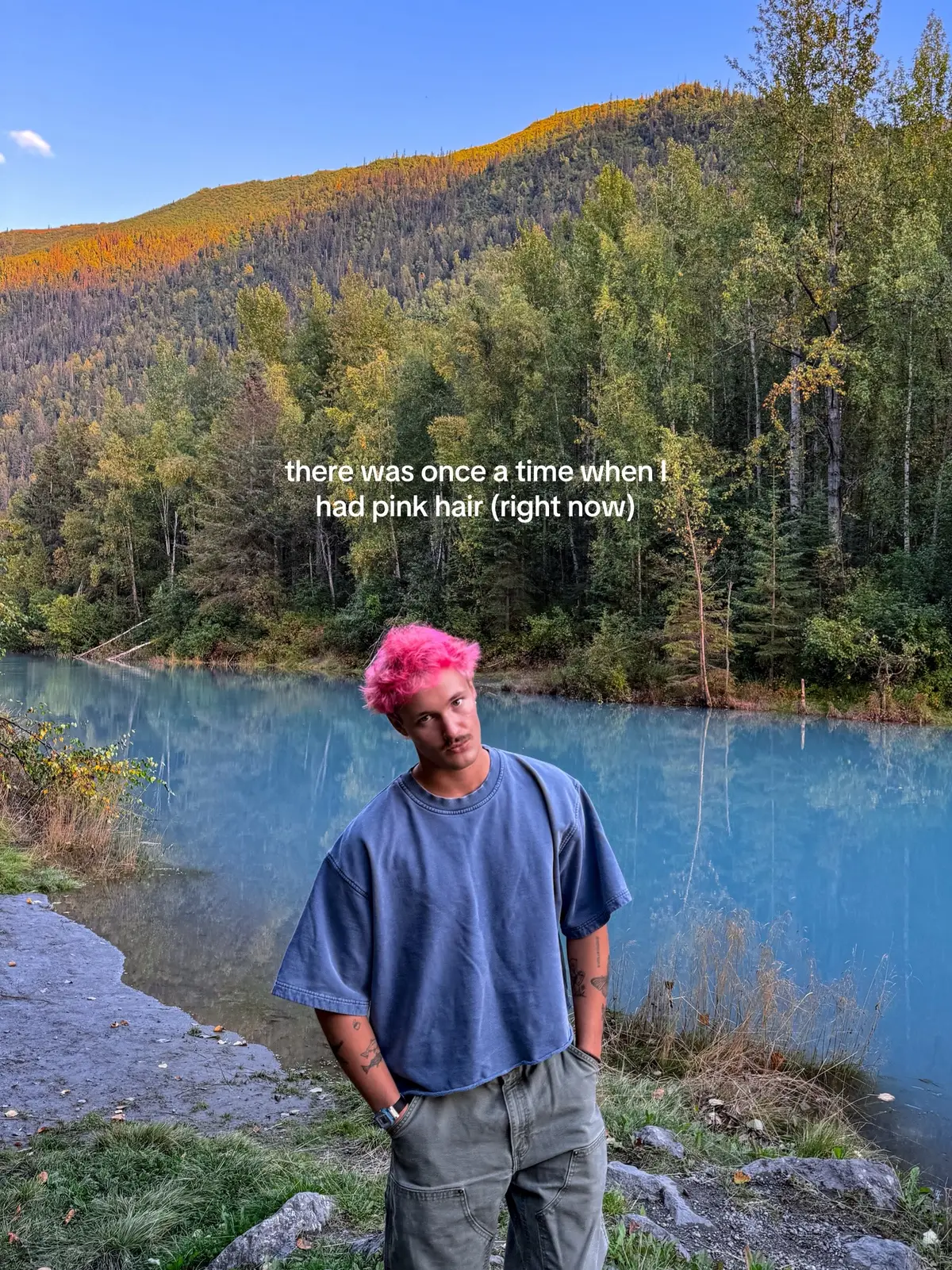life is more fun with pink hair #romanticizeyourlife #pinkhair 