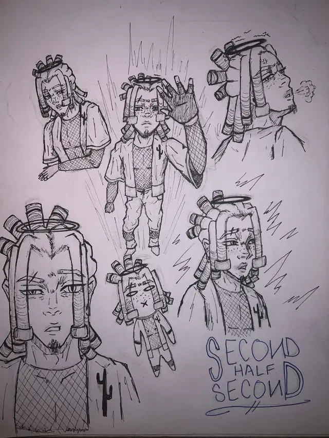 Pls follow @#SHSComic as I will be posting there more often… about my comic book of course hehe 😝 #secondhalfsecond #shscomic 
