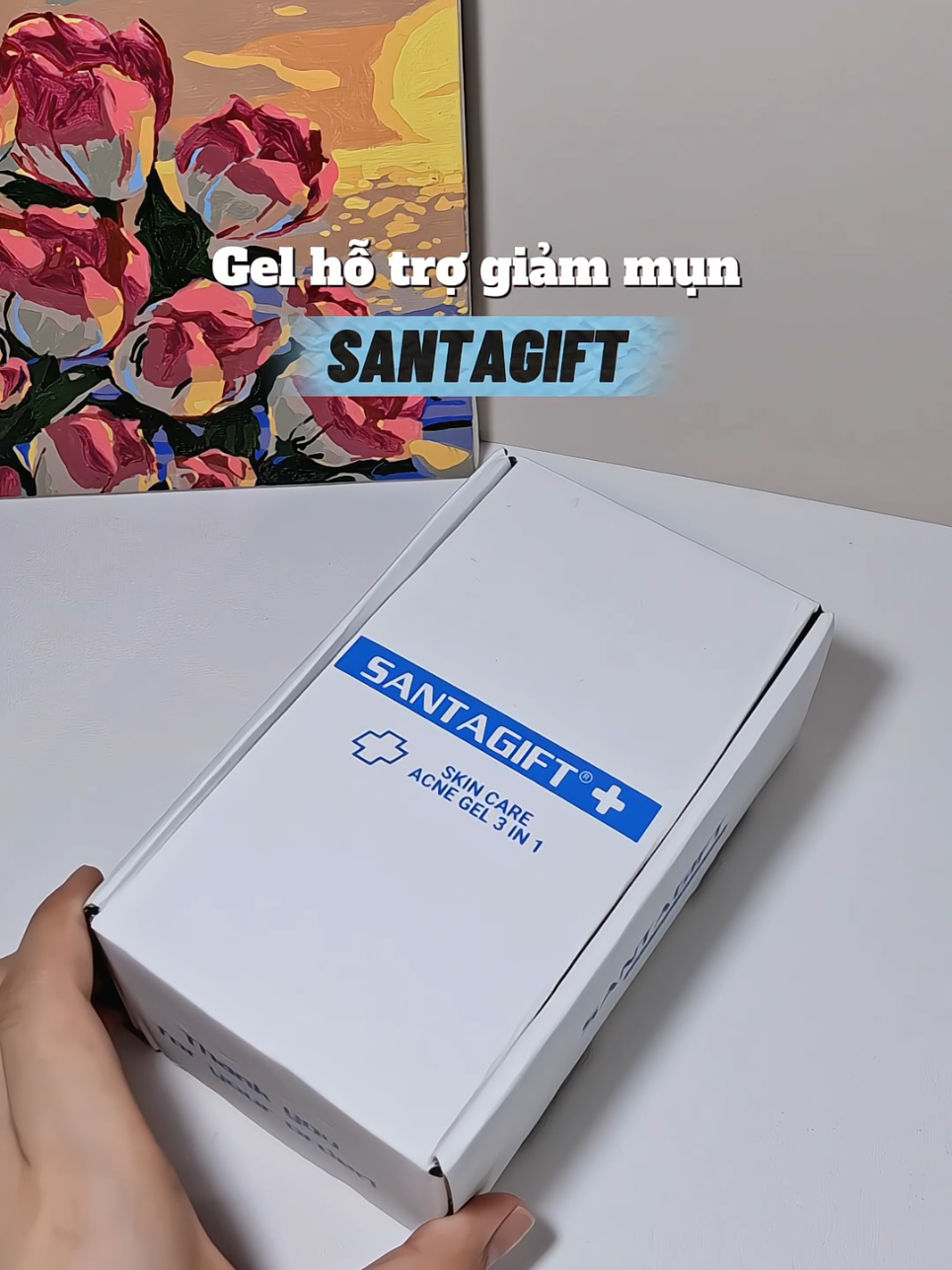 Gel mụn Santagift 🫶 #chammun #santagift #skincare #gelmun #capcap🌷🌷 