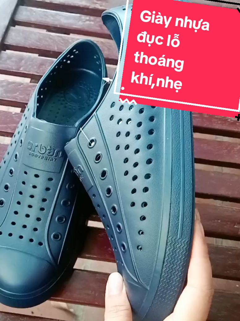 Giày nhựa siêu nhẹ URBAN FootP#xuhuongtiktok 