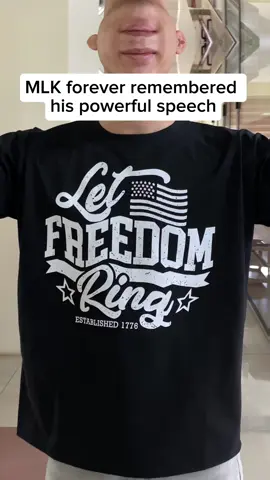 Let freedom ring T-shirt. #letfreedomring #MLKDay #marthinlutherkingjr #freedom #usa 