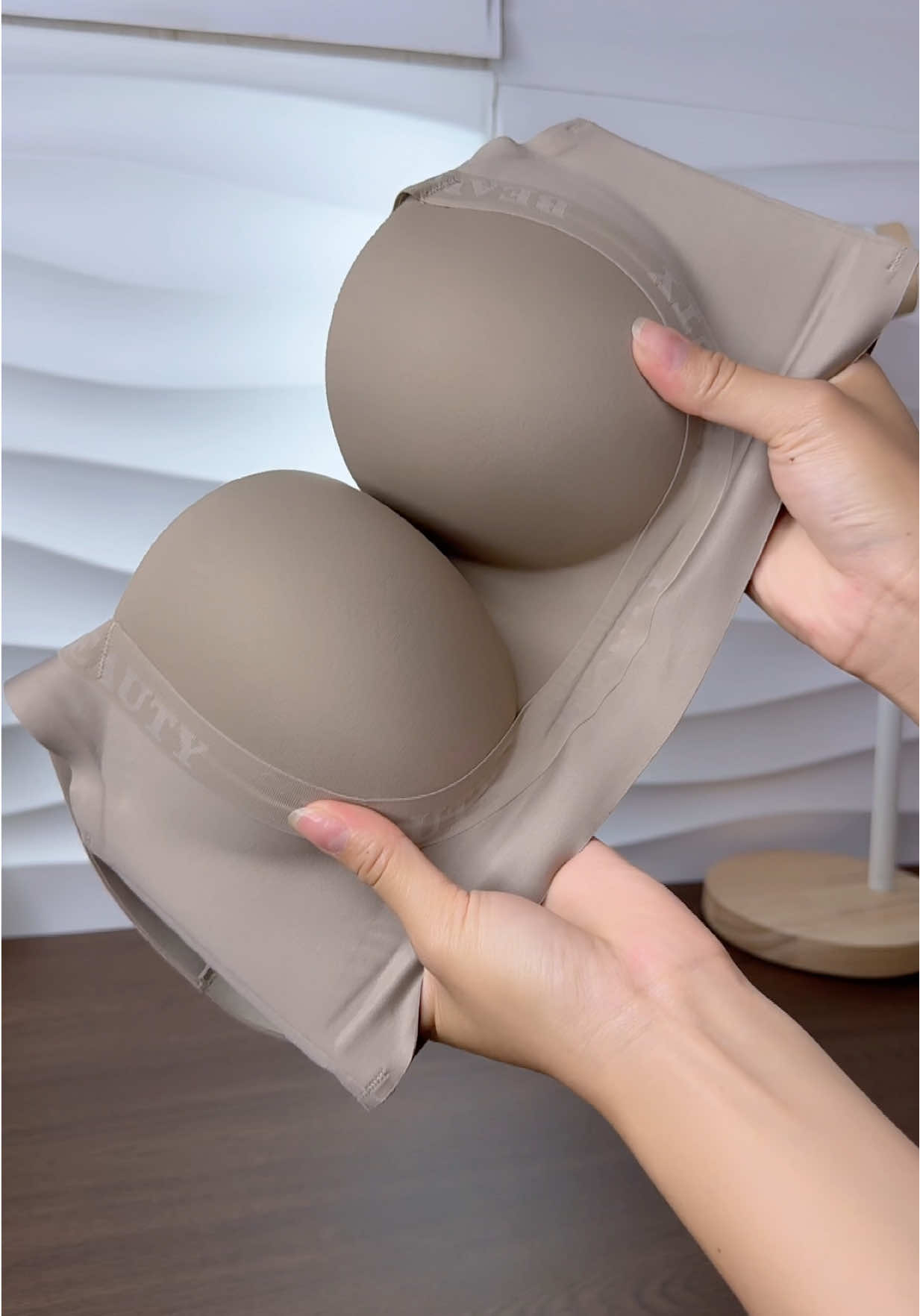 Áo lót su đúc nâng đỡ chống xệ, Đệm 3 phân ôm phom cúp ngang ko lộ viền. #aolotnang 