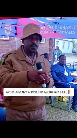 Mr Zungu warning  community members about involving themselves in crime. Event took place at Kingsley Police station.  #SAMA28 #Tiktoknews #Amajubadistrict #litradionews #tiktoksouthafrica 