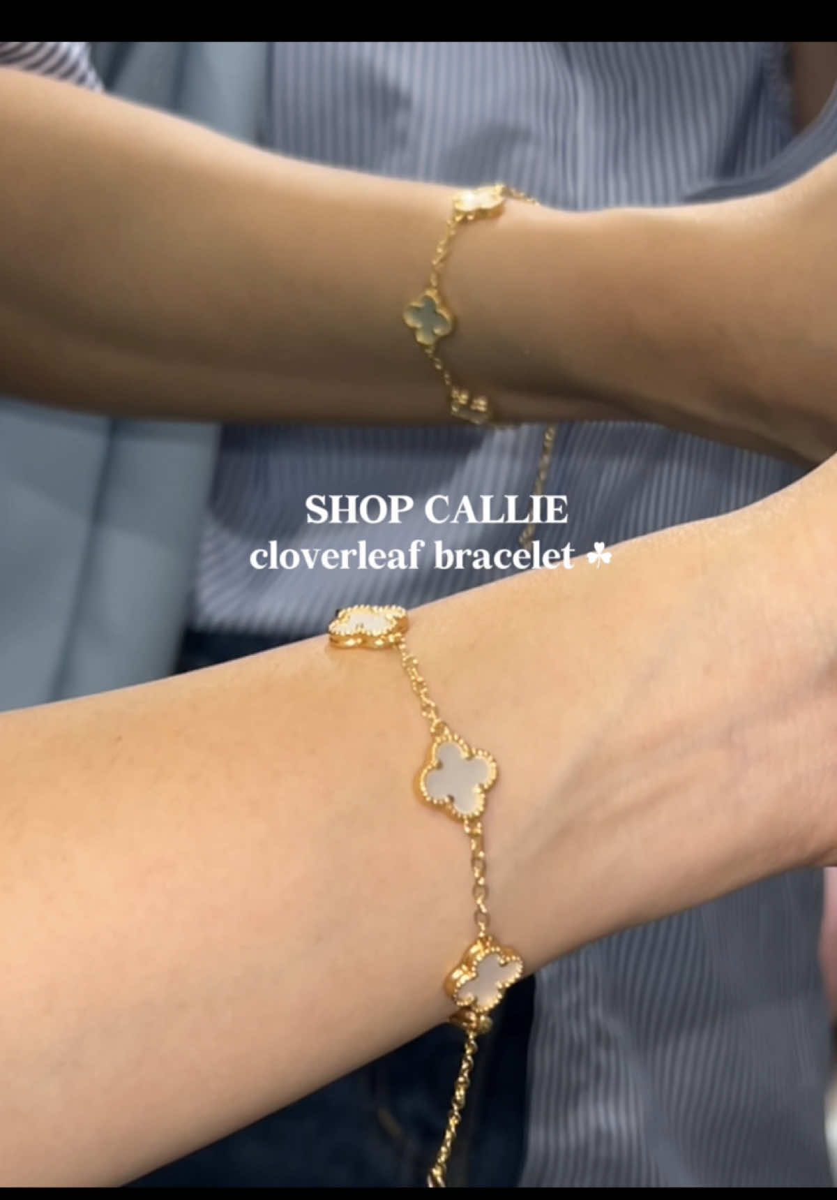 #cloverleafbracelet #bracelet #shopcallie 