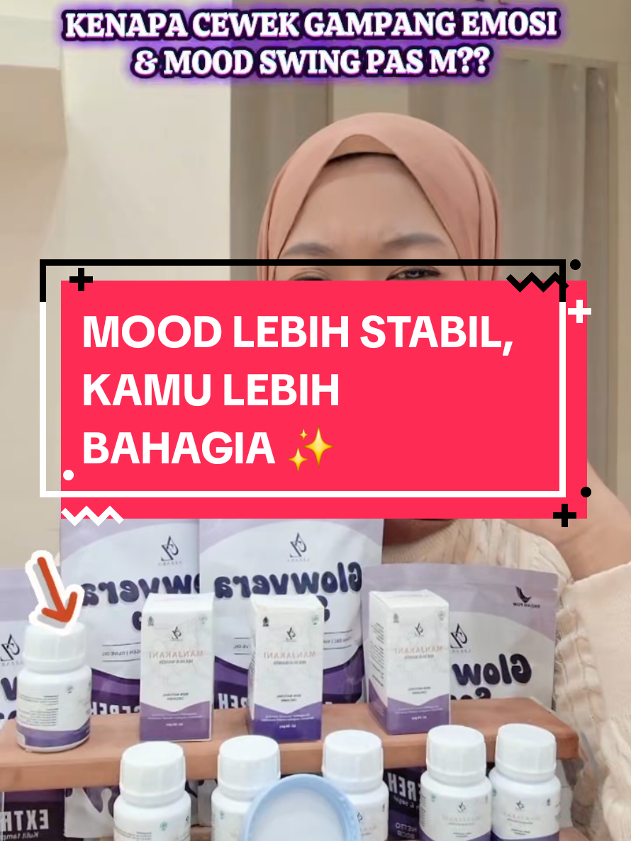 Mood jadi lebih stabil, kamu juga lebih bahagia ✨️  #manjakani #perawatandaridalam #wanitasehat #bahanalami #rahasiawanita 