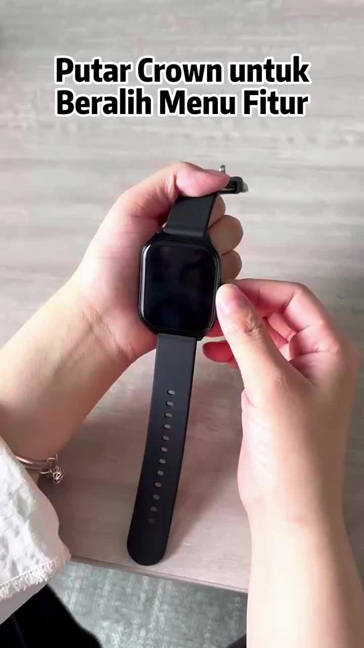 Dukungan Panggilan Telepon
Layar Besar
Badan Berbahan Logam
#JamTanganCanggih #GayaHidupSehat #FitnessIndonesia #TeknologiCanggih #OlahragaSetiapHari #Kesehatan #JamTanganSmart #TikTokIndonesia #FYP 