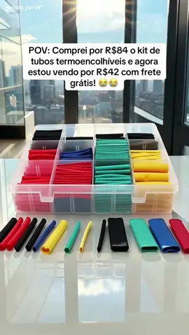 🔥 530 peças, oferta incrível! #tubos #eletrica #kit #polietileno #fretegratis 