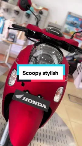 New honda scoopy stylish red 2025 #scoopy #scoopystylish #scoopy2025 