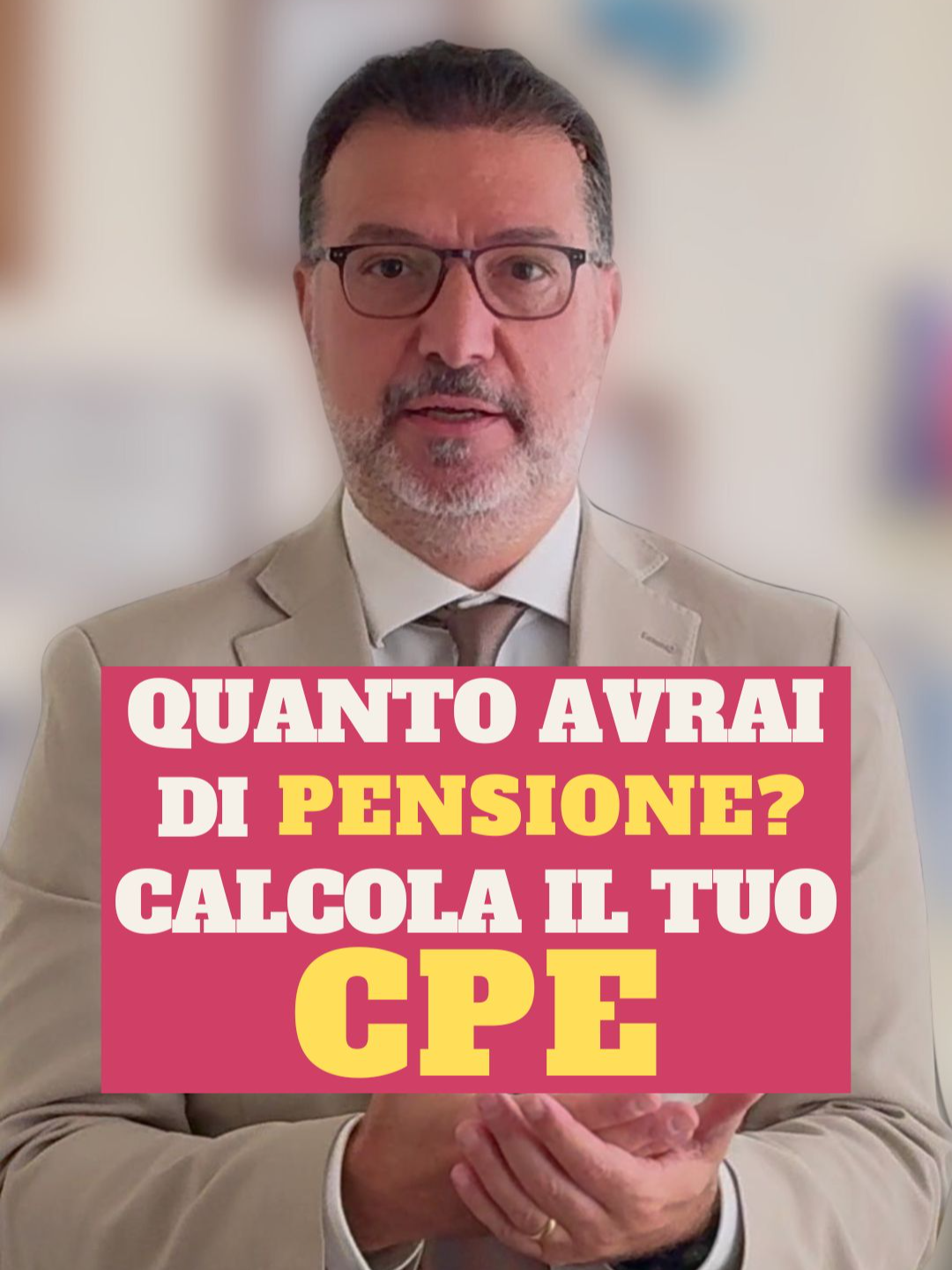 Ti sei mai chiesto/a se la tua #pensione basterà davvero per vivere bene fino a 90 o 100 anni e magari lasciare qualcosa in #eredità ai tuoi #figli? Con il mio Metodo #SalvaPensione analizziamo 5 componenti fondamentali:  🏛 pensione pubblica  📊 fondi pensione  🏠 patrimonio immobiliare  💰 patrimonio finanziario e aziende  👤 capitale umano residuo   Il risultato è un numero chiaro: il tuo Capitale Previdenziale Equivalente (CPE). 👉 Ricorda: non è mai troppo presto per iniziare, ma potrebbe diventare troppo tardi per recuperare.   #pensaallapensione e #mettiinSalvoiltuofuturo #pensione #finanza #capitalequivalente #cpe #patrimonio #previdenza #famiglia #risparmio #accumulo #decumulo #importopensione2025