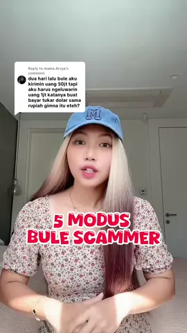 Replying to @mama Arsya Penipuan ya say, kirim uang dr LN itu skrg mudah bgt bisa pake Wise, UPT, Moneygram, ect. dan biaya adminya pun dipotong dr saldo pengirim (Bule) nya. Kita hanya menerima uangnya aja lgsg masuk ke rekening, dan tdk perlu mengirim uang/fee admin. Hati2 ya, lgsg block aja. #bulescammer  #bulehunter 