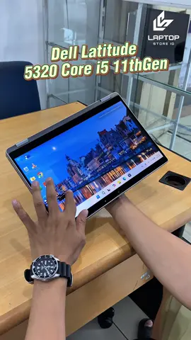 Dell Latitude 5320 🚀 💻 Intel Core i5 Gen 11 – kenceng buat multitasking 🔄 Flip 360° – jadi laptop / tablet fleksibel 🖐️ Touchscreen – tinggal sentuh, sat set kerja ⚡ RAM 16GB – multitasking gaspol 💾 SSD 256GB – loading secepat kilat 📺 13 inch FULL HD – layar jernih pol 🎨 Warna cakep, premium vibes 🔐 Fingerprint + Face ID – aman & praktis ⌨️ Keyboard backlight – makin estetik ✨ Kerja? Editing? Meeting? Semua bisa sat set! #laptop2ndpku #laptop2in1 #laptopsecondpekanbaru 