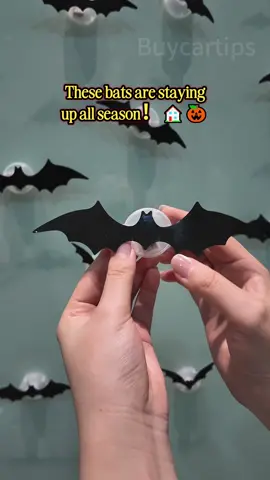 So easy to set up, so scary good to look at！The kids are obsessed with our new bat lights! #halloweenready #Halloween 
 #batlights #funhalloween #homedecorideas#tiktokshop #foyou #fay #Halloween #Bats dly3.7.1