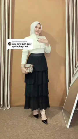 Membalas @meme hayuu spil guys😍🔥 #rokplisketumpak #rok #rokplisket 