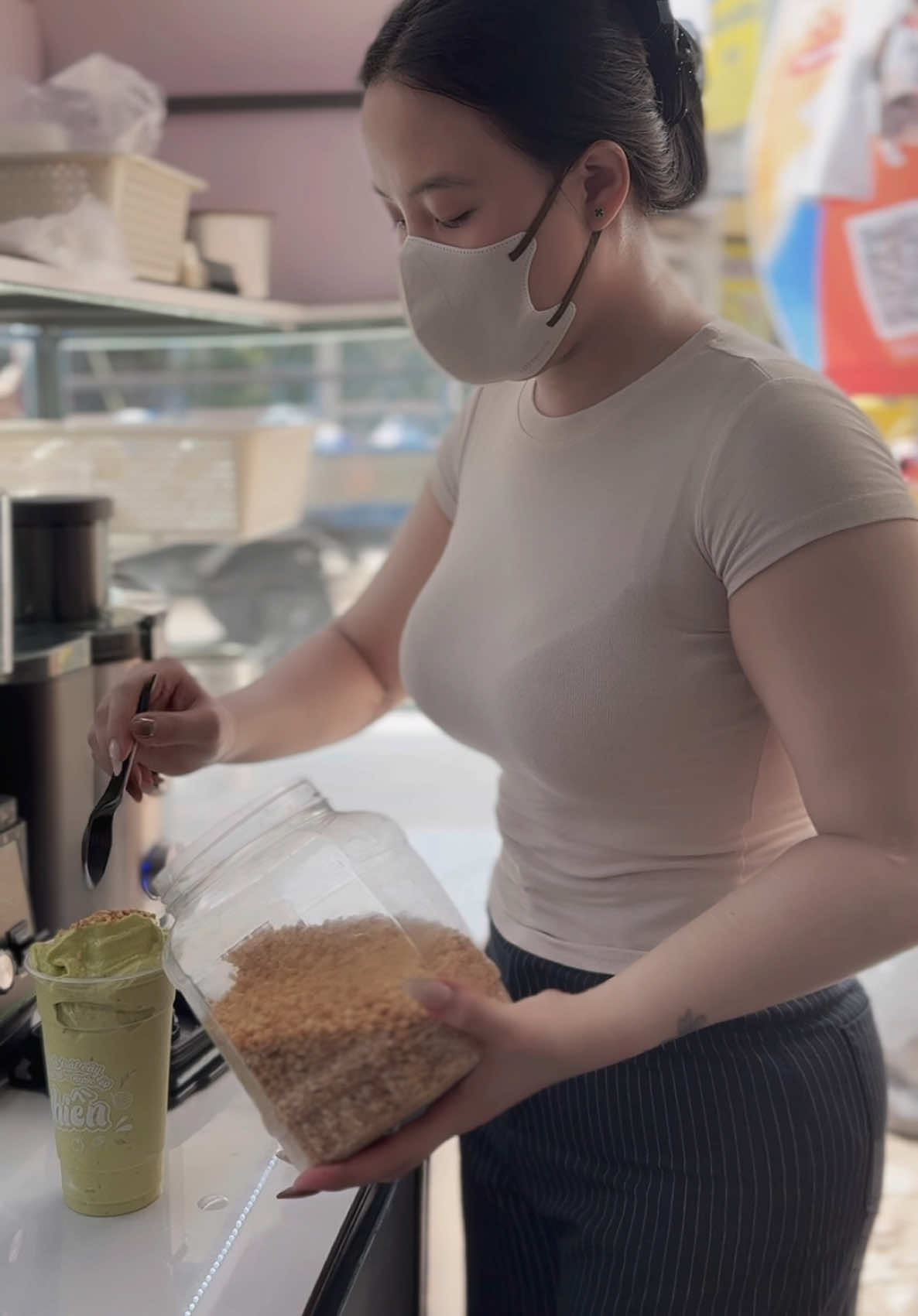 Cố gắng từng ngày, cho dù có vừa đi vừa khóc, mình vẫn phải chạm đến ước mơ. Vì mục tiêu bản thân đặt ra không hề thấp…” #chi2covo #ae63tiềngiang #mythology 