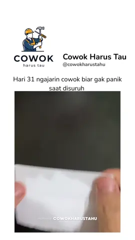 Trik memasukkan benang ke jarum dengan mudah~~
