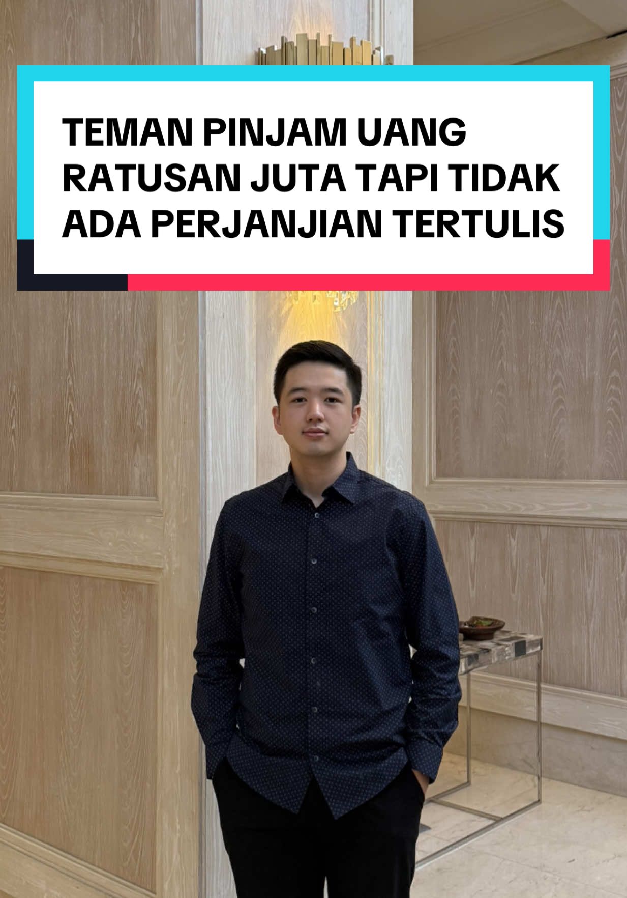 TEMAN PINJAM UANG RATUSAN JUTA TAPI TIDAK ADA PERJANJIAN TERTULIS, APAKAH BISA DITUNTUT