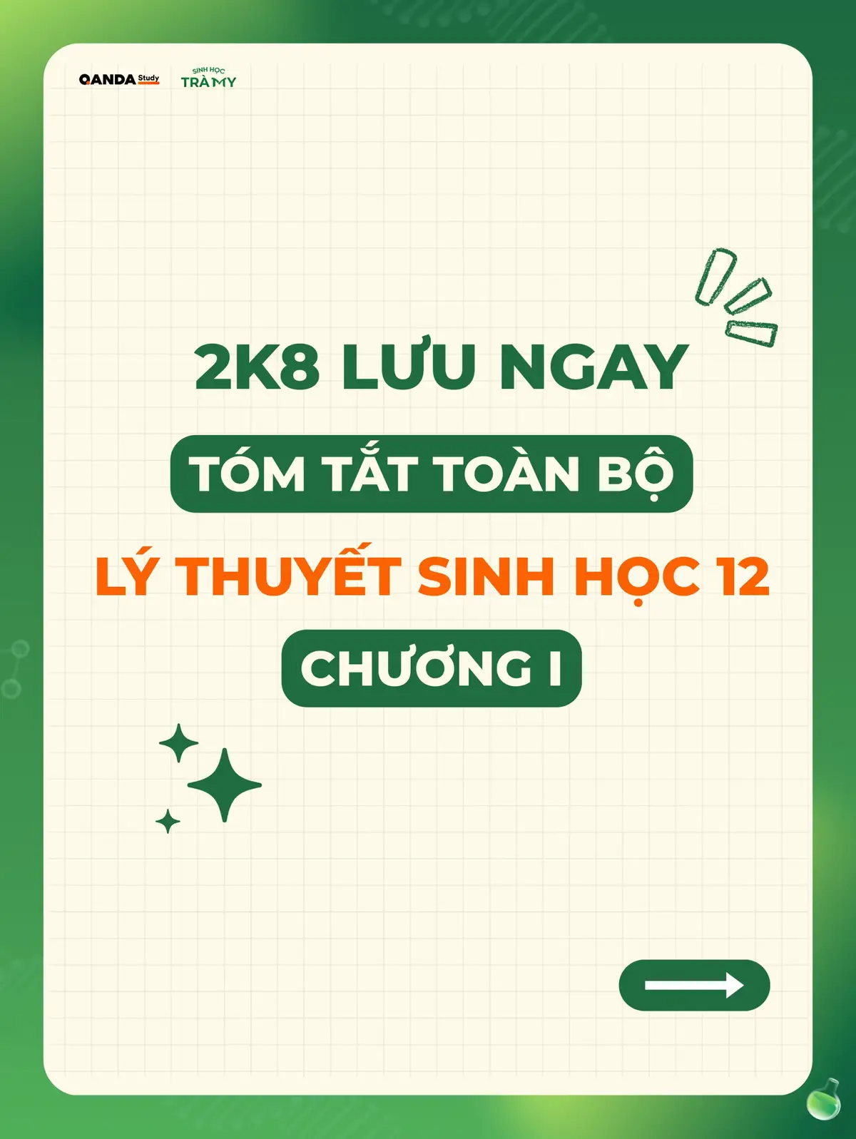 lưu ngay để không bỏ lỡ nha!!! @Sinh học Trà My #qandastudy #sinhhoctramy #tailieusinhhoc #sinhhoc12 #LearnOnTikTok