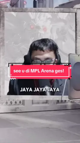 Di Week-4, MPL ID sudah offline lagi ya guys! 🤩 Yuk ramaikan dan dukung tim favorit kalian di MPL Arena secara langsung! Beli tiketnya di website MPL ID atau aplikasi GoPay! Sampai ketemu di MPl Arena guyss 😍✨ #MPLIDS16 #WeOwnThis #DynamicMPL #WellPlayed