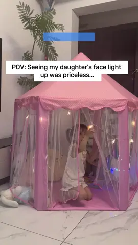 Princess Castle Play Tent for Girls Large Kids Portable Play Tents Hexagon Playhouse with Star Lights Toys for Children Indoor outdoor backyard Games fun magic use #kidsplay #campingtents #playroomdecor #inflatabletent #babyplayideas #kidsplayset #funwithkids #playtent #indoorplayideas #kidsplayhouse