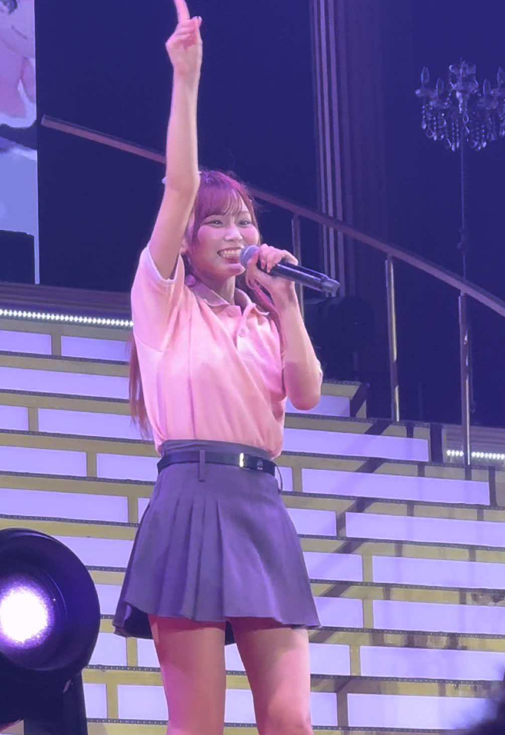 2025.09.07 広島✨ 超特急ダッシュはなちゃん=͟͟͞͞ (    ˙꒳​˙)🫱🏻🧡手がパーになるの愛おしい @大場花菜 #大場花菜 #イコラブ #超特急逃走中  #イコラブ8周年ツアー #撮可 