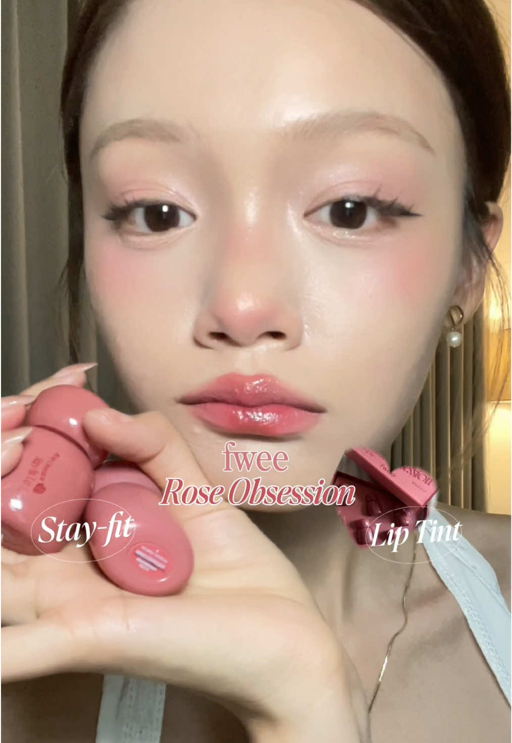 fwee rose obsession🌹 #fwee #fweethailand #fweemakeup #roseobsession 