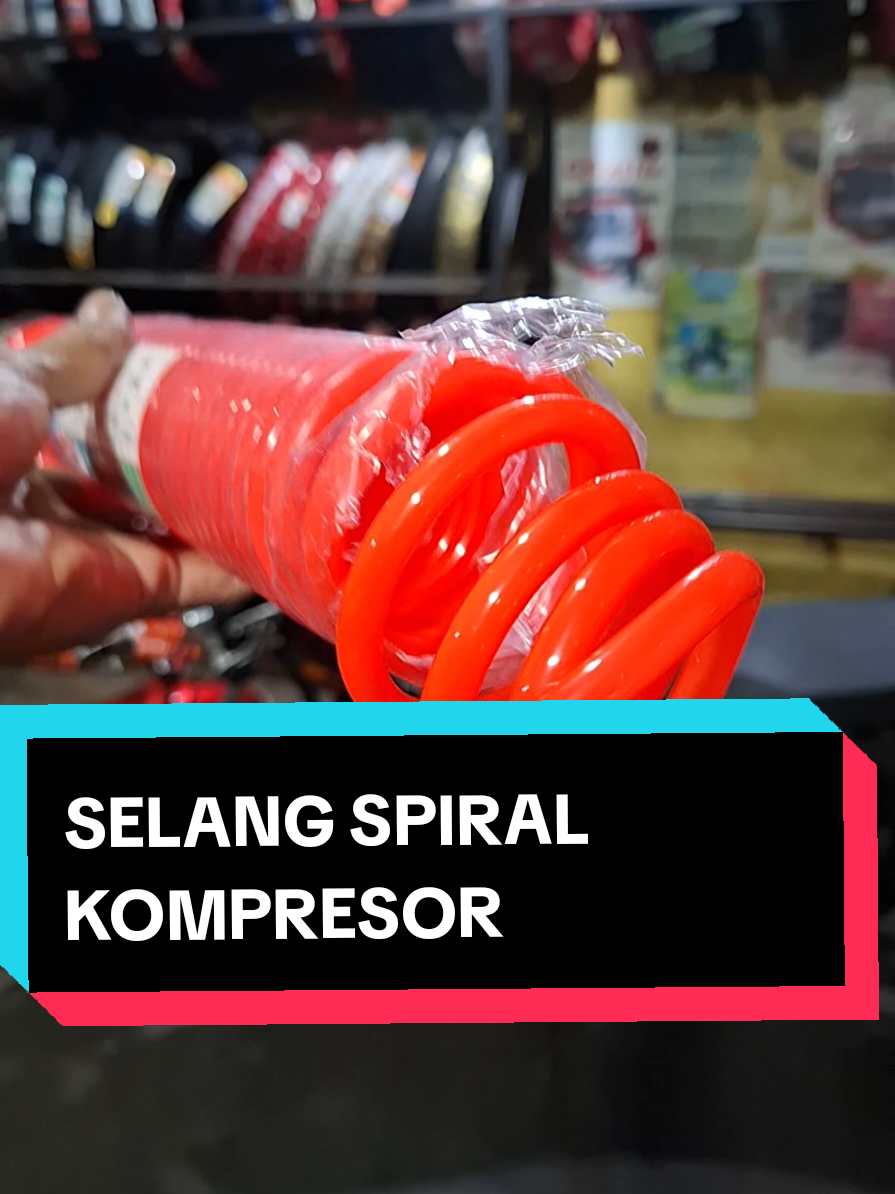 selang spiral kompresor angin sudah pakai konektor #selangspiral #selangkompressor #selanganginkompresor #sinarjayamotor598 
