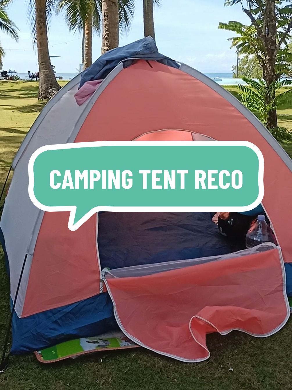 mahilig ba kayo mag camping dapat ganito tent nyo kasya buong pamilya!😍😲 #tent #campinghacks #camping #campingtents #tentpitching 
