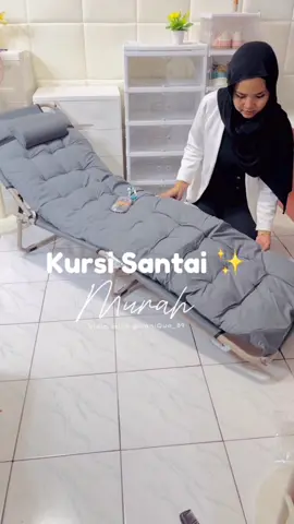 Membalas @SA Zahrawani Kursi Santai Gak Nyampe 300 Ribu😍😍#kursisantai #kursilipat #nanique_89 #fyp #satukontentiaphari 