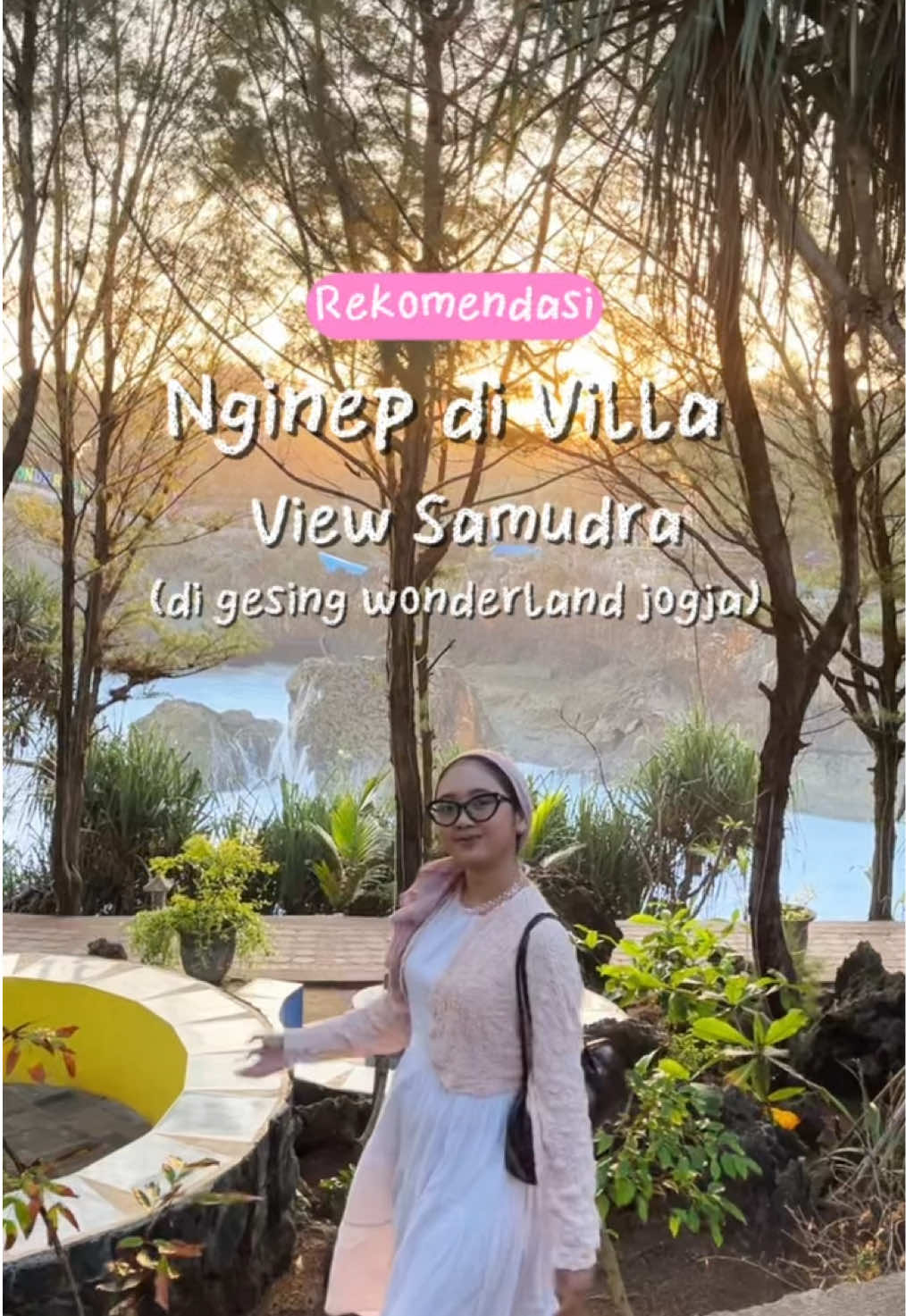 Jujurly gak cukup cuma sehari maen disini kalo kalian mau nginep bisa klik tag lokasi divideo ini ya harga lebih murah loh. Lokasinya👉📍pantai gesing wonderland villa, Jogja ✨@Gesing Wonderland  #promoseruweekend #staycationhematchallenge #liburan #jogja #yogyakarta #hoteljogja 