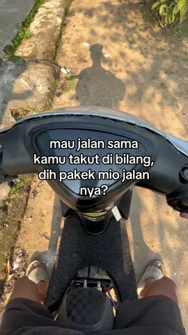 yaudh jalan kaki aja. #miosporty #mio #4u #foryou 