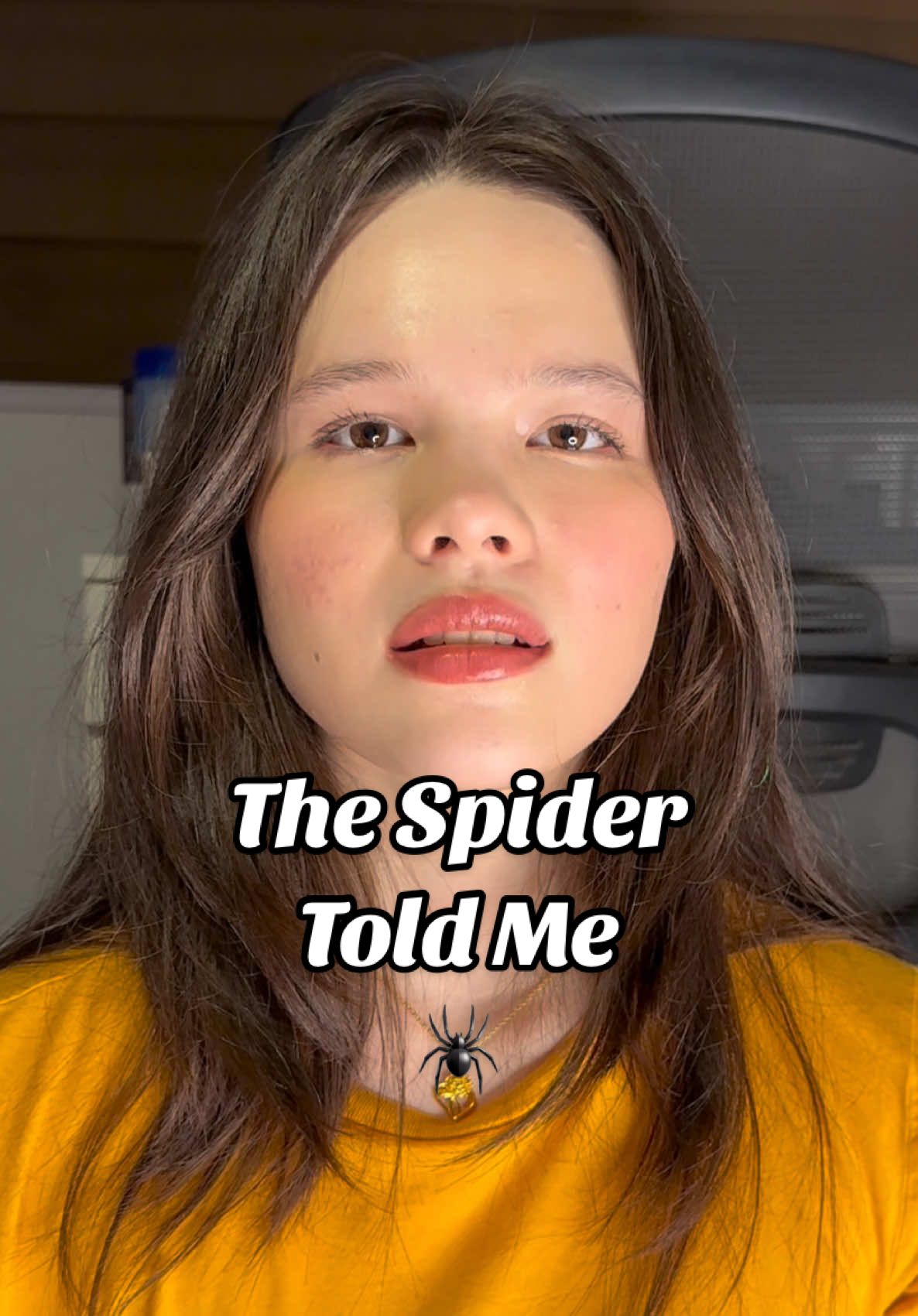 well, that took a turn. (TW: spider 🕷️)  #fyp #allybenwick #poems #originalpoem #skit 