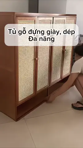 Tủ gỗ đựng giày dép #shopgiadungtmti #dogiadungtienich #master2023bytiktok #xuhuongtiktok 