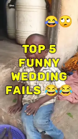 Top 5 Wedding fails 😂😂😂... number 1 will have you rolling 😂 #top5flow #funny #comedyshorts #fyp #wedding 