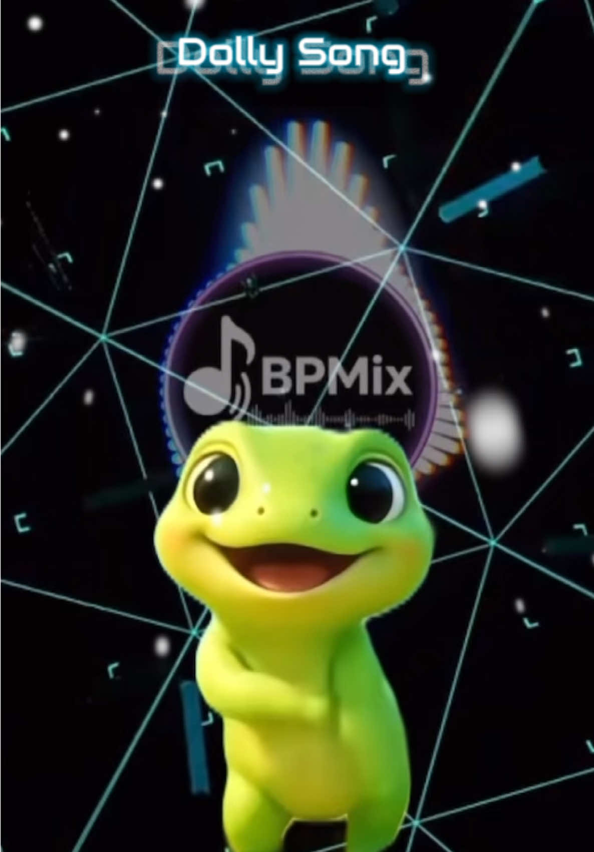 Song🎧: Dolly Song 🩵🔥 Dance Dance Gecko  Cute Gecko  #pourtoi #son #fyp 