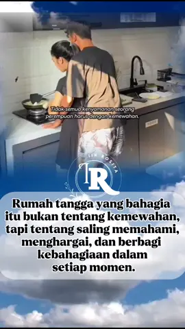 Kemewahan bisa hilang, tapi rasa dihargai akan tinggal selamanya. Seorang istri hanya butuh suaminya yang mampu membuatnya merasa berarti. 💍🤍 #SuamiIstri #RumahTanggaSakinah #CintaHalal #BahagiaSederhana #MenghargaiPasangan #IstriSholehah #SuamiIdaman #RumahTanggaIslami #MotivasiPernikahan #CintaKarenaAllah