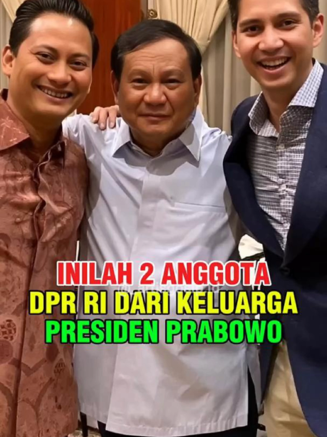 Inilah 2 Anggota DPR RI dari Keluarga Presiden Prabowo‼️ ------------------------------------------ ✅Follow instagram : @_artisgosip.id @hotznews @madtv95_ ------------------------------------------ ✅Hastag : #beritaviral #viral #reels #fyp #foryou