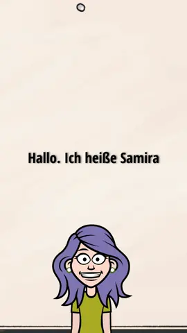 Hallo, ich heisse Samira und du ? #germanvocabulary #LearnGerman #DeutschSpaß #germanlanguage🇩🇪 