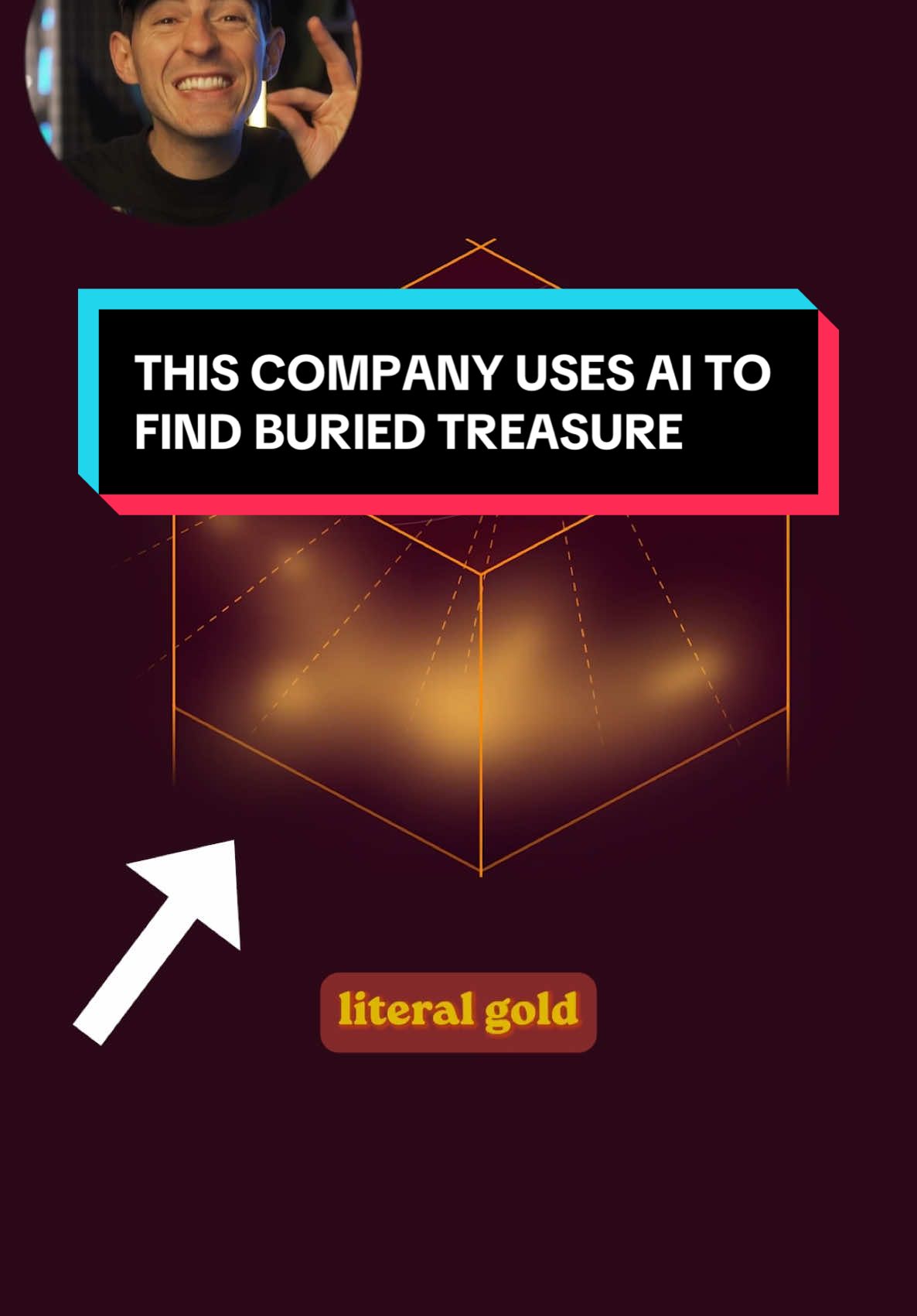 This company uses AI to find buried treasure (and it works) #ai #artificialintelligence #Tech #technology #treasure #techtok #gold #treasurehunt #explorer 